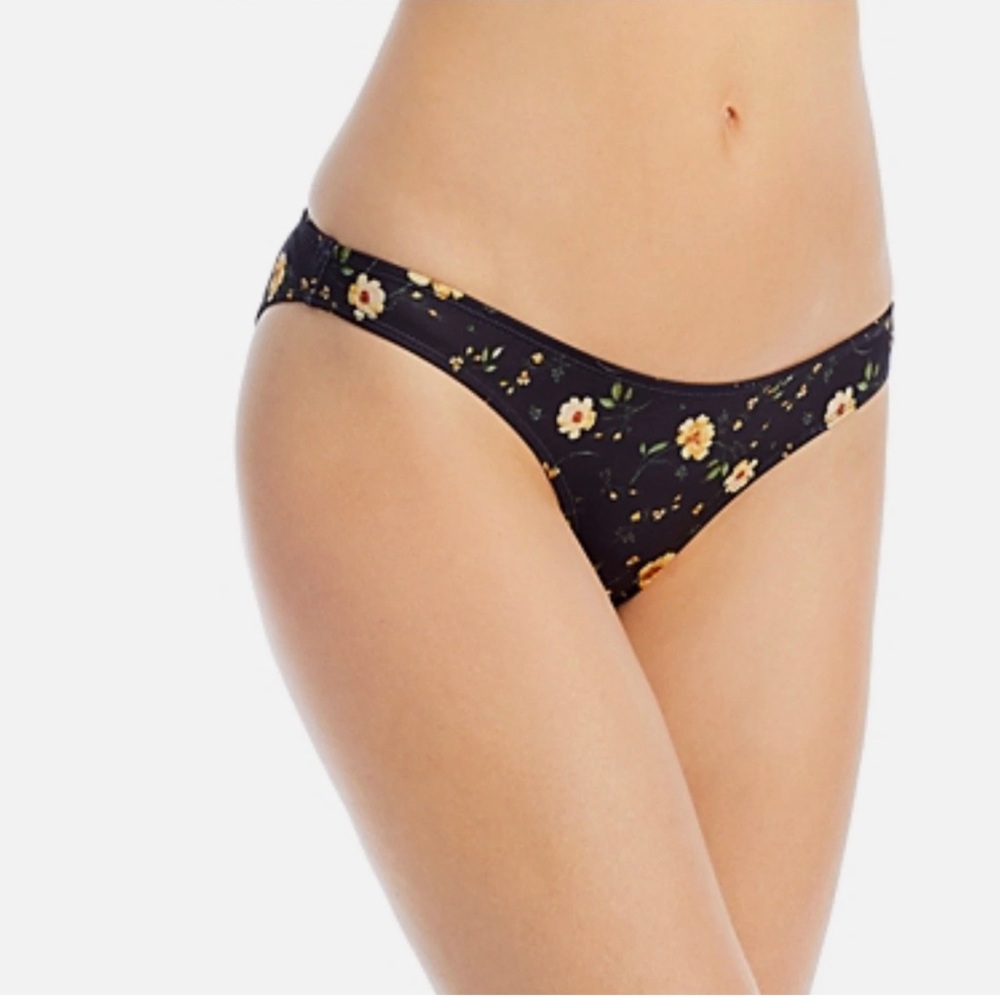 NWT Aqua & Kristopher Brock Floral Print Bikini Bottom Size M
